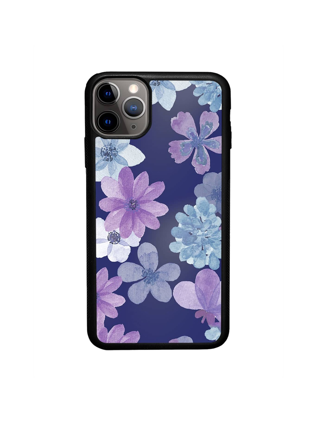 

macmerise Purple Iris iPhone 11 Pro Bumper Case Cover