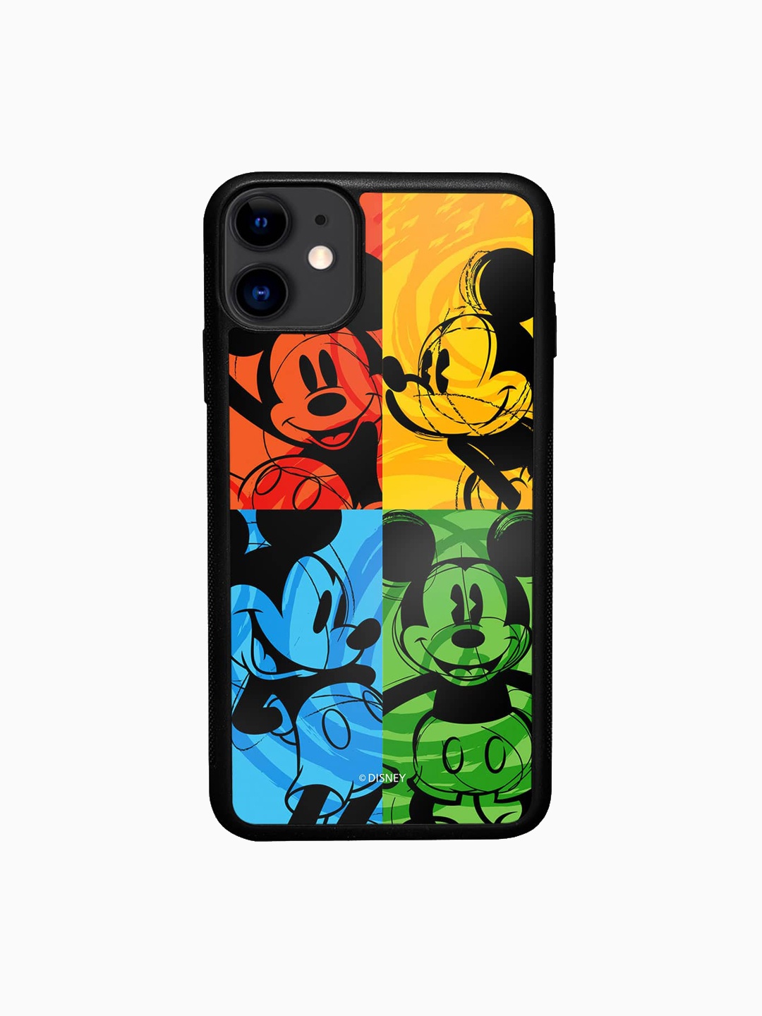 

macmerise Mickey Mouse Printed iPhone 11 Bumper Case Cover, Blue