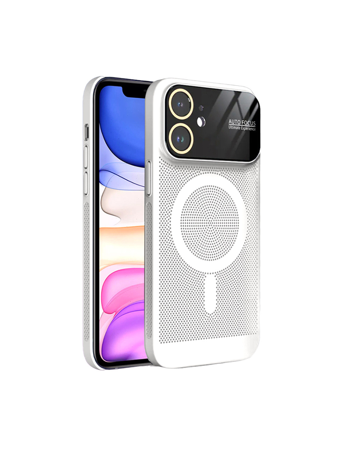

Karwan iPhone 12 Plus Back Case Cover, White