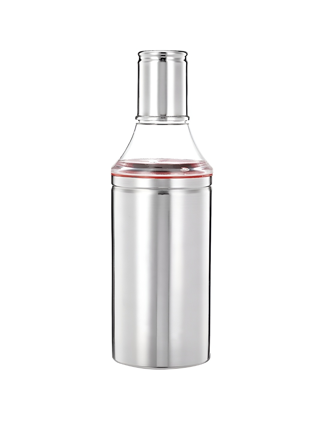 

ATROCK Silver Toned Solid Stainless Steel Dishwasher Safe Oil Dispenser