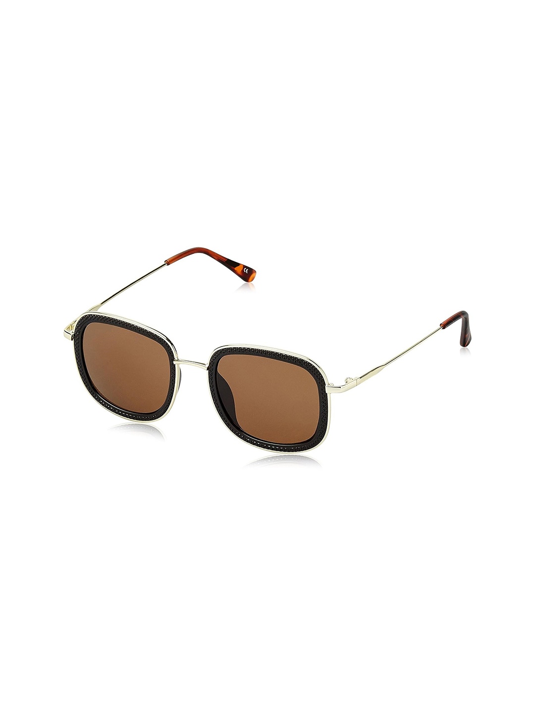 

SUNNIES Unisex Square Sunglasses With UV Protected Lens SNS-JB-799-C2, Brown