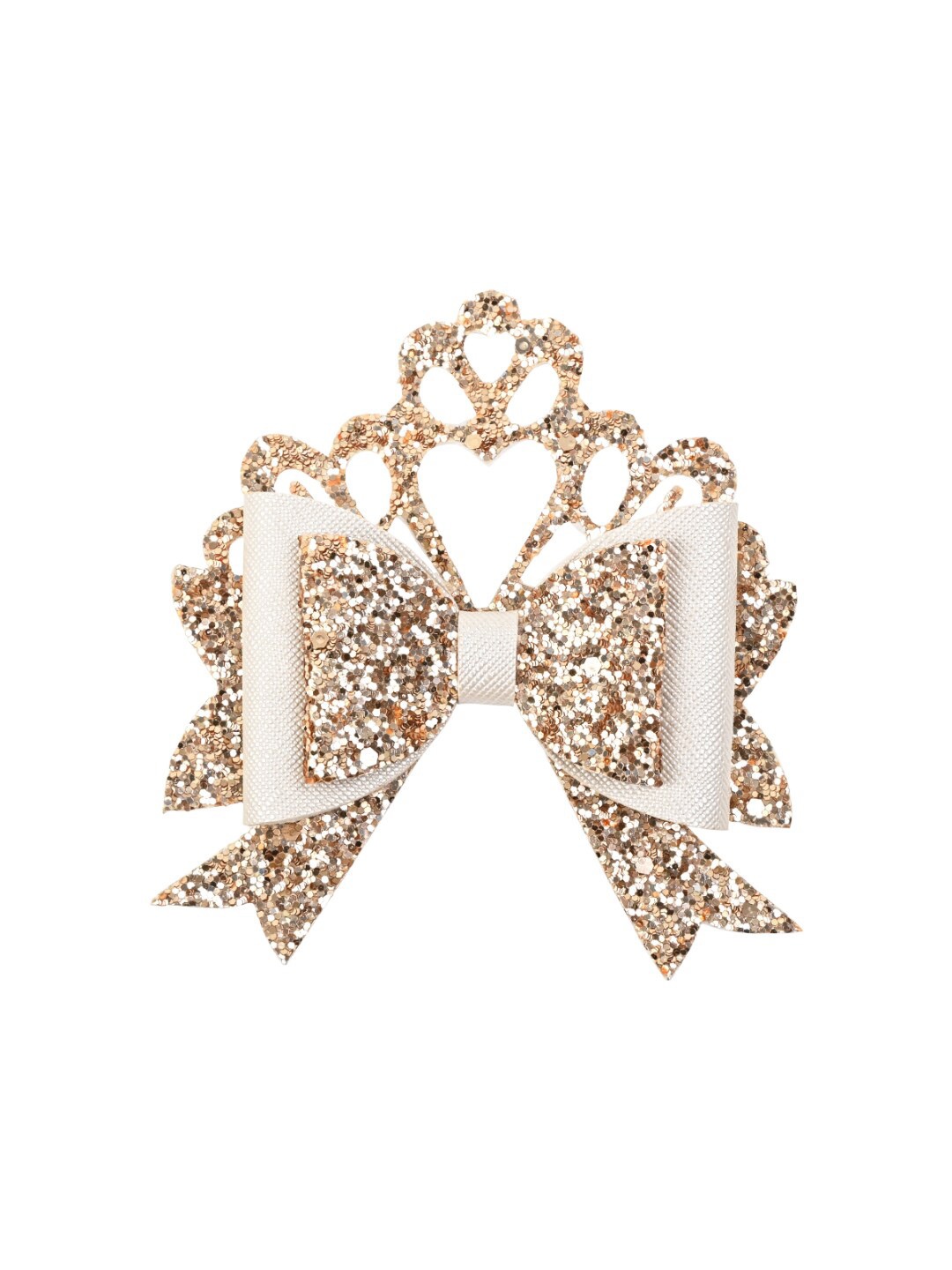

Aye Candy Girls Embellished Bow Alligator Hair Clip, Gold