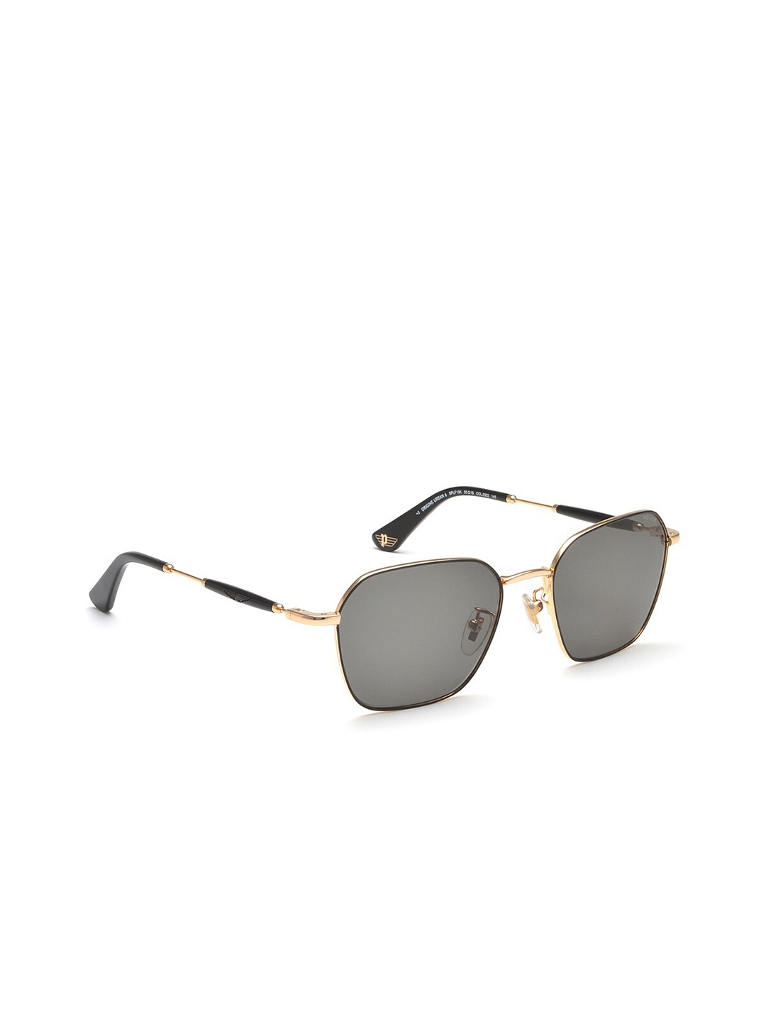 

Police Men Square Sunglasses with UV Protected Lens SPLF13K55302SG, Grey