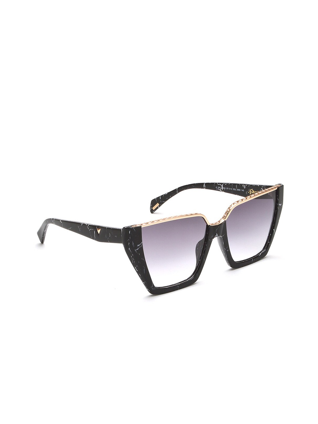 

Police Women Cateye Sunglasses with UV Protected Lens SPLL33A57869SG, Purple