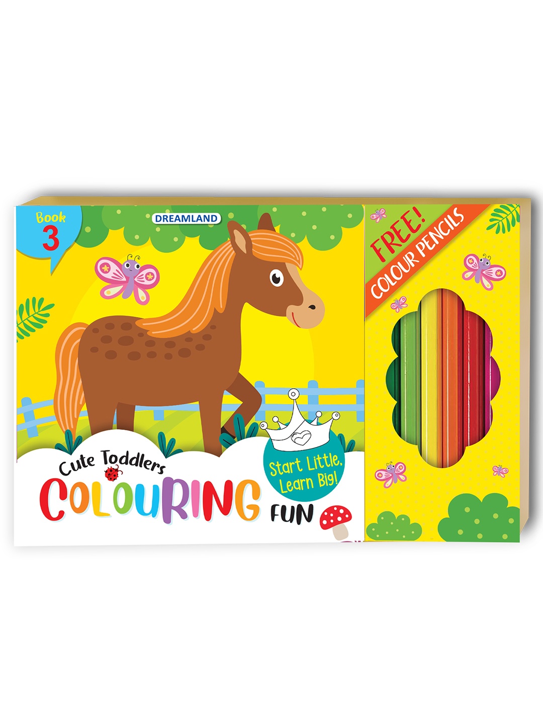 

Dreamland Cute Toddlers Colouring Fun Book, Blue