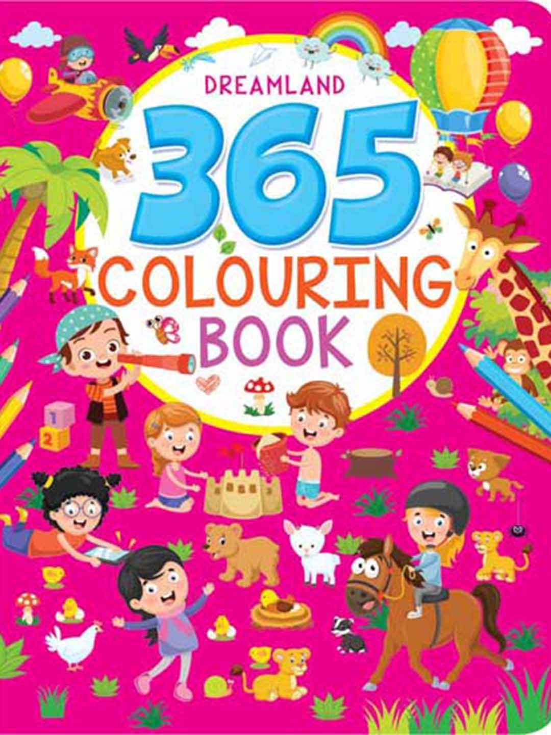 

Dreamland Kids 365 Colouring Book, Blue