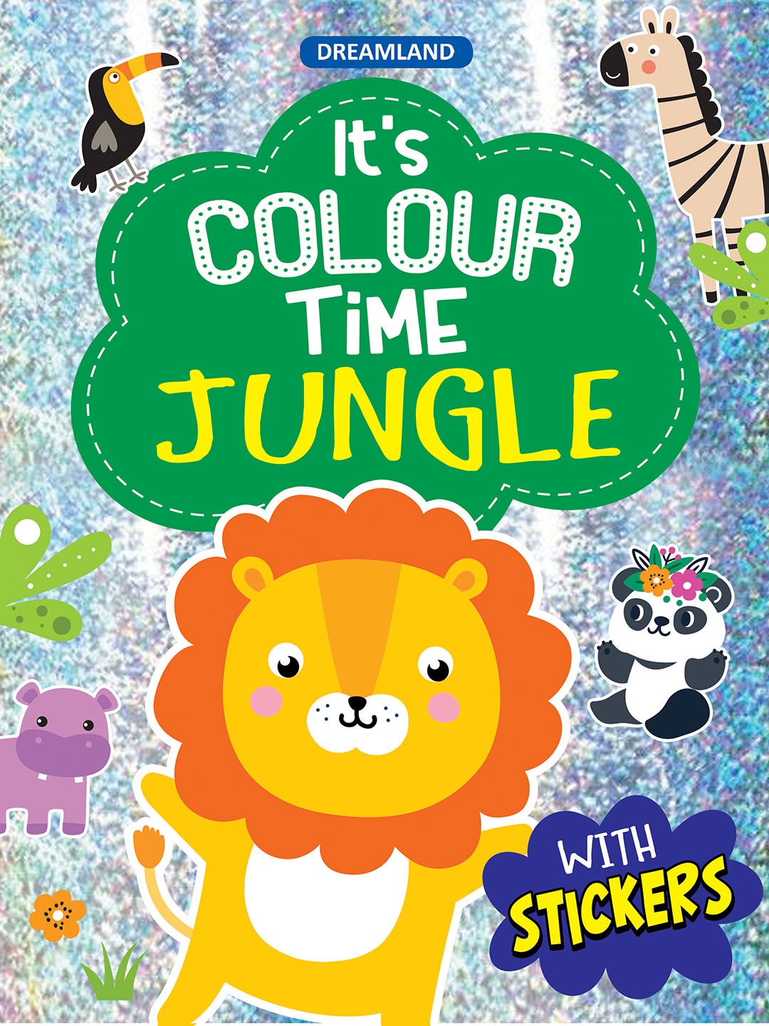 

Dreamland Jungle- It's Colour time with Stickers, Red