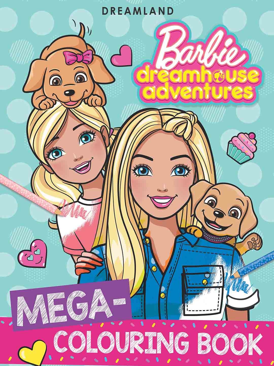 

Dreamland Barbie Dreamhouse Adventures Colouring Book, Multi