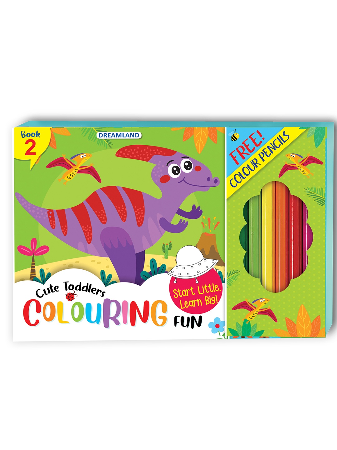 

Cute Toddlers Colouring Fun Book, Multi