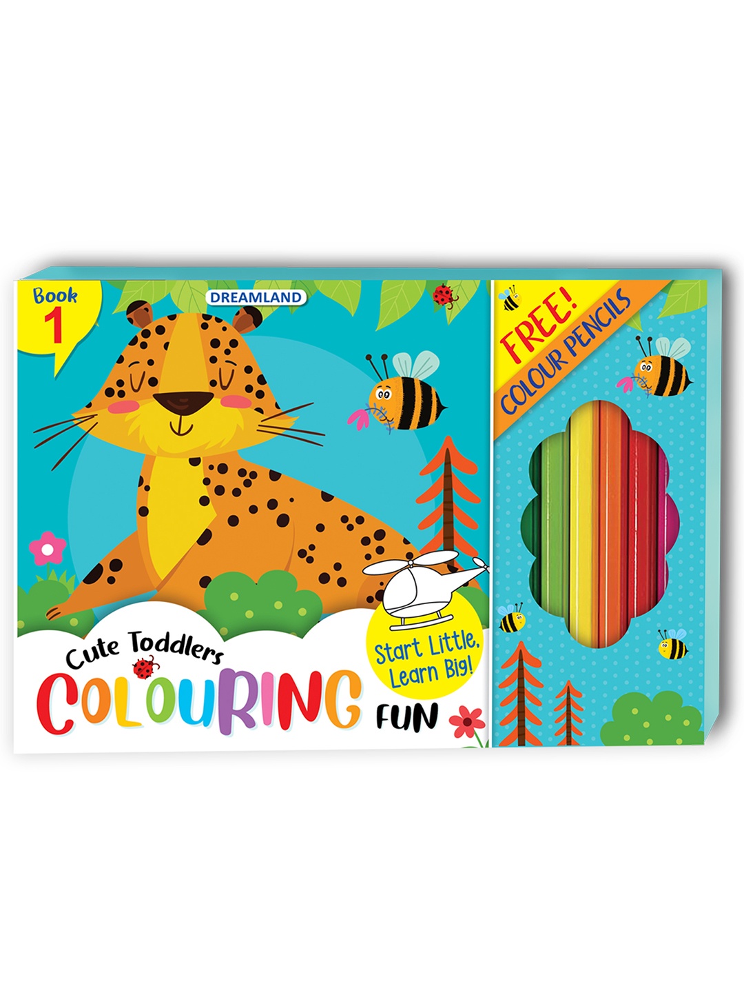 

Dreamland Cute Toddlers Colouring Fun Book, Multi