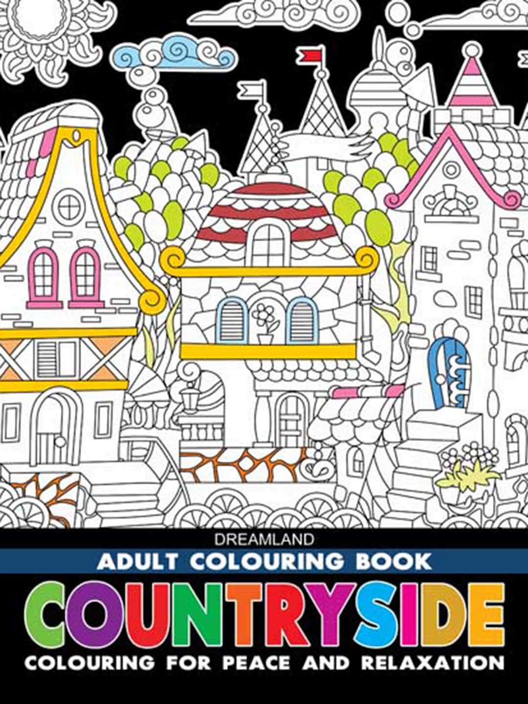 

Dreamland Countryside Colouring Book, Multi