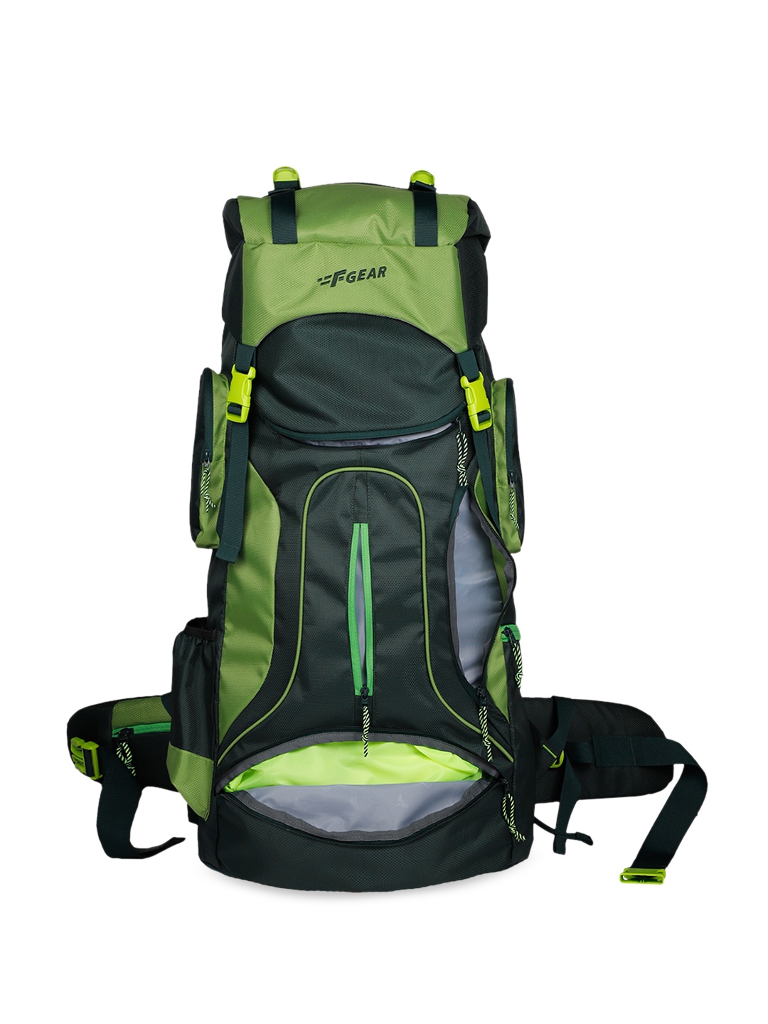 

F Gear Colourblocked Large Shoe Pocket Rucksack, Green