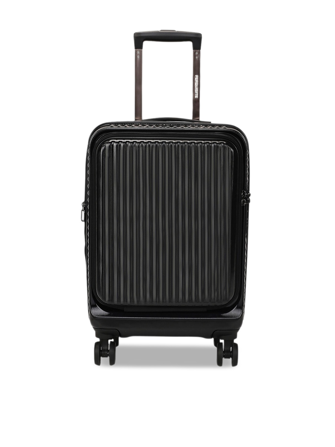 

PERQUISITE Y2K Range Black Hard 20" Cabin Luggage