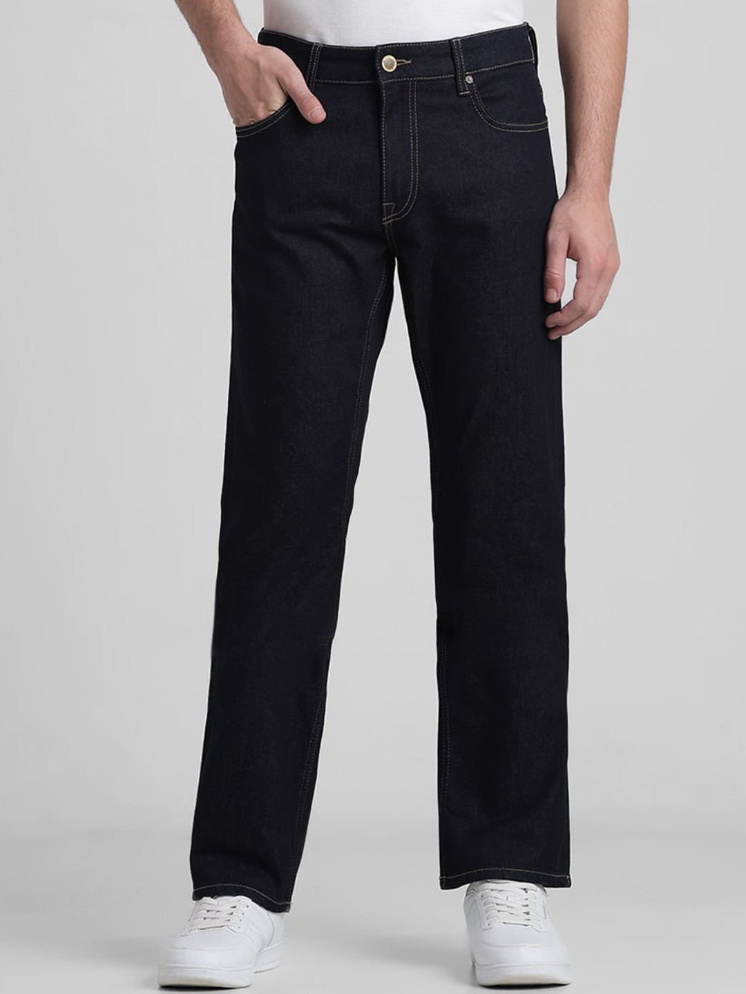 

Jack & Jones Men Mid Rise Stretchable Jeans, Blue