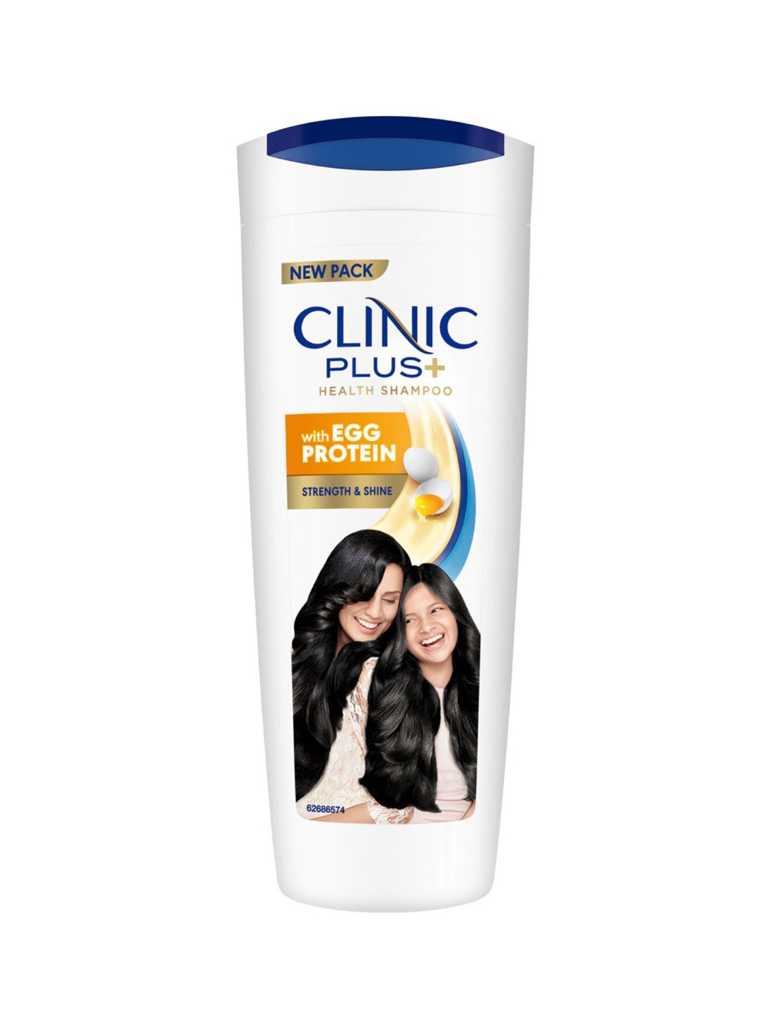 

Clinic Plus Strength & Shine Shampoo with Egg Protein - 80 ml, White