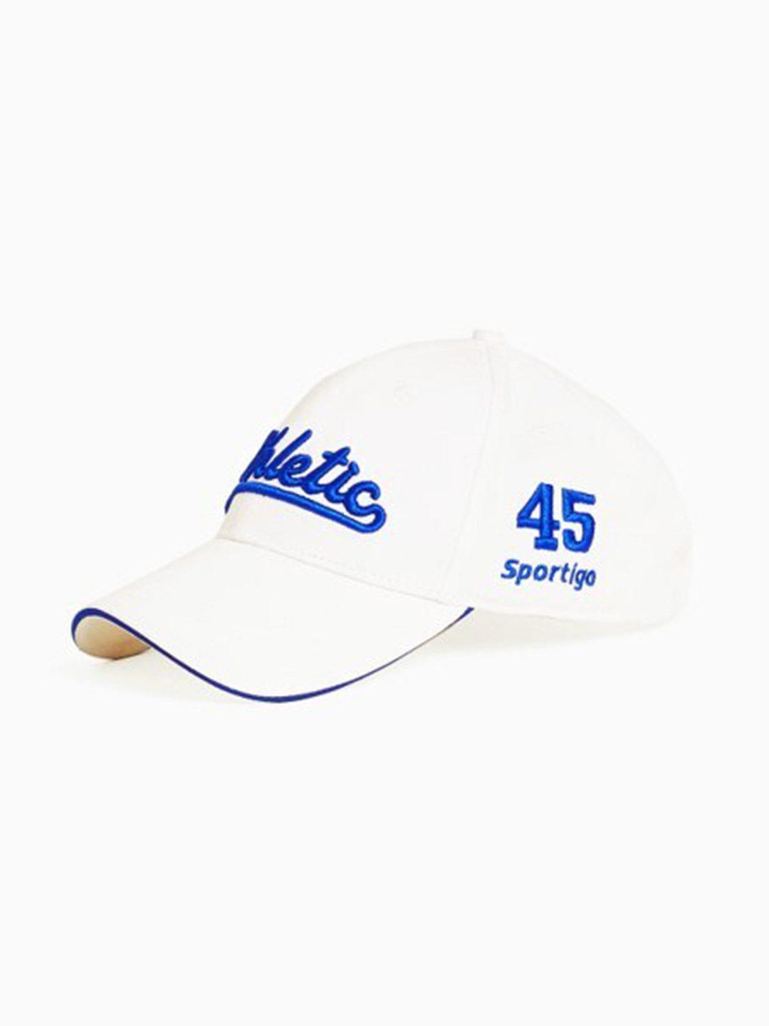 

SPORTIGO Men Embroidered Cotton Baseball Cap, White