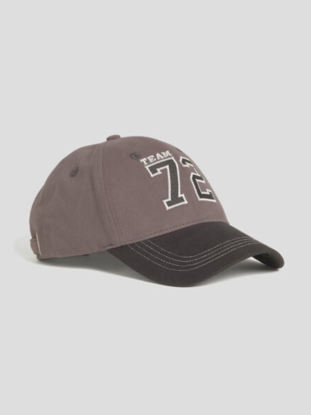 

SPORTIGO Men Embroidered Cotton Baseball Cap, Brown