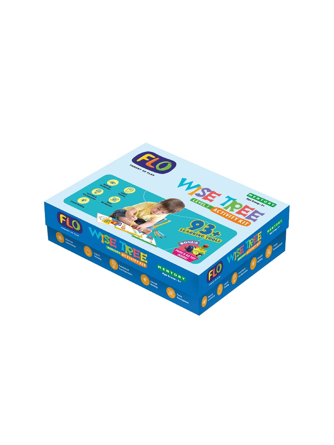 

FLO Wise Tree -Level 1 Arts & Crafts, Blue