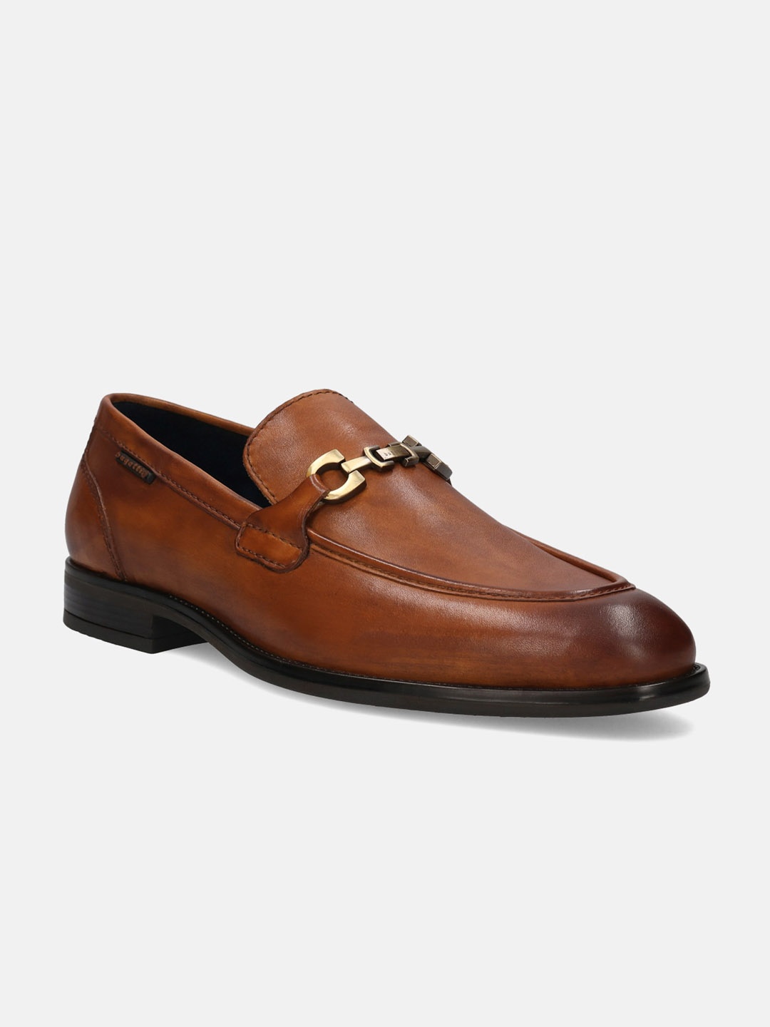 

Bugatti Kirck Men Leather Formal Horse Bit Loafers, Brown