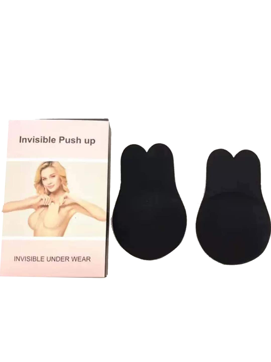

VAGHBHATT Pack Of 2 Push Up Breast Lift Tape, Black