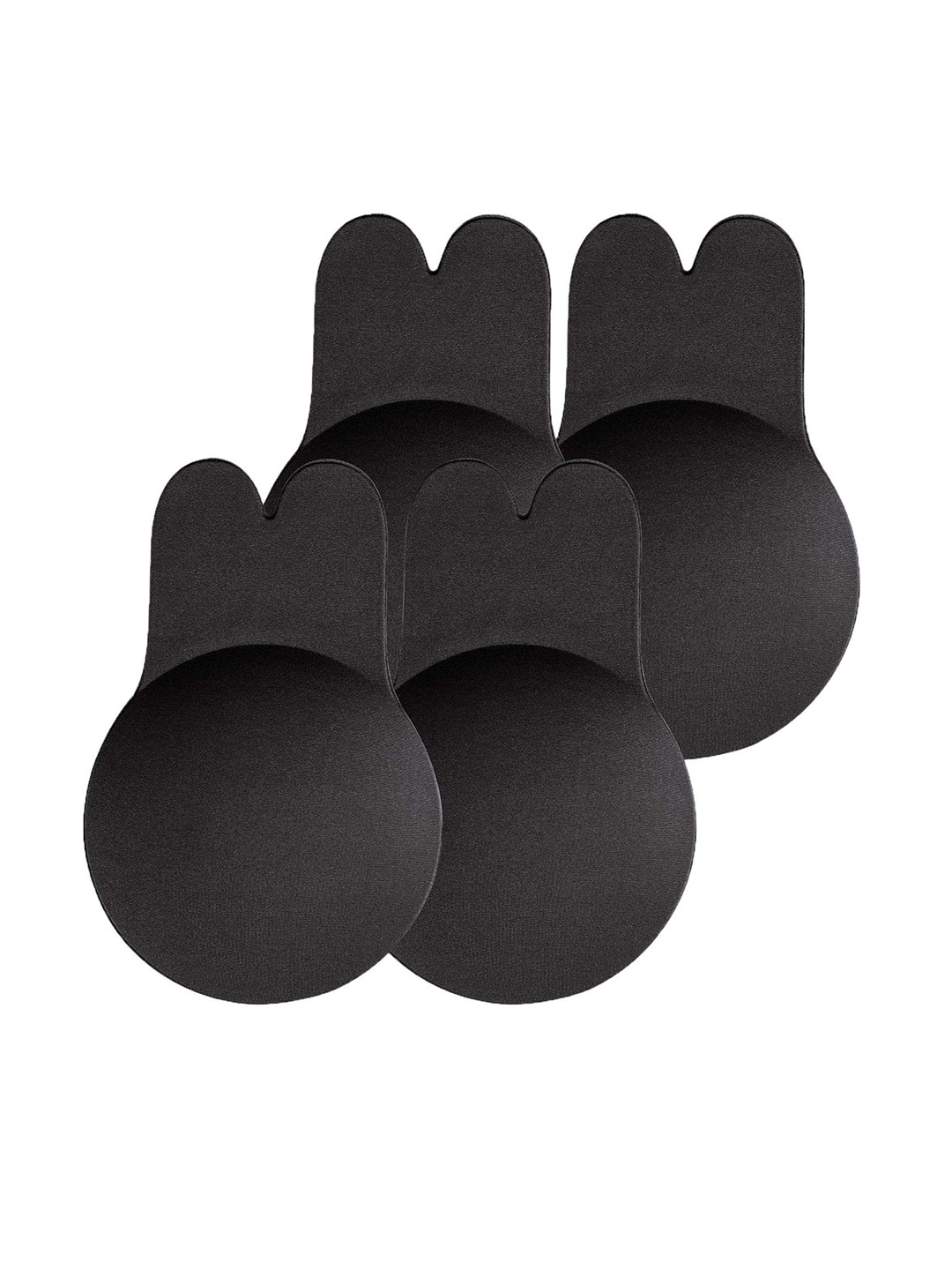 

VAGHBHATT Pack Of 2 Silicone Push Up Breast Lift Tape, Black