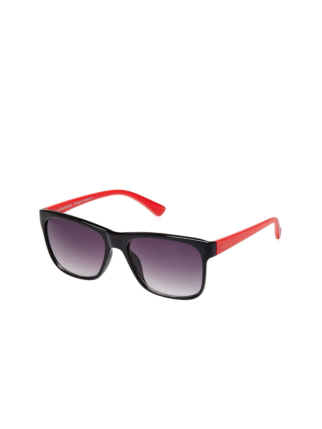 

SUNNIES Unisex Lens & Square Sunglasses with UV Protected Lens, Black