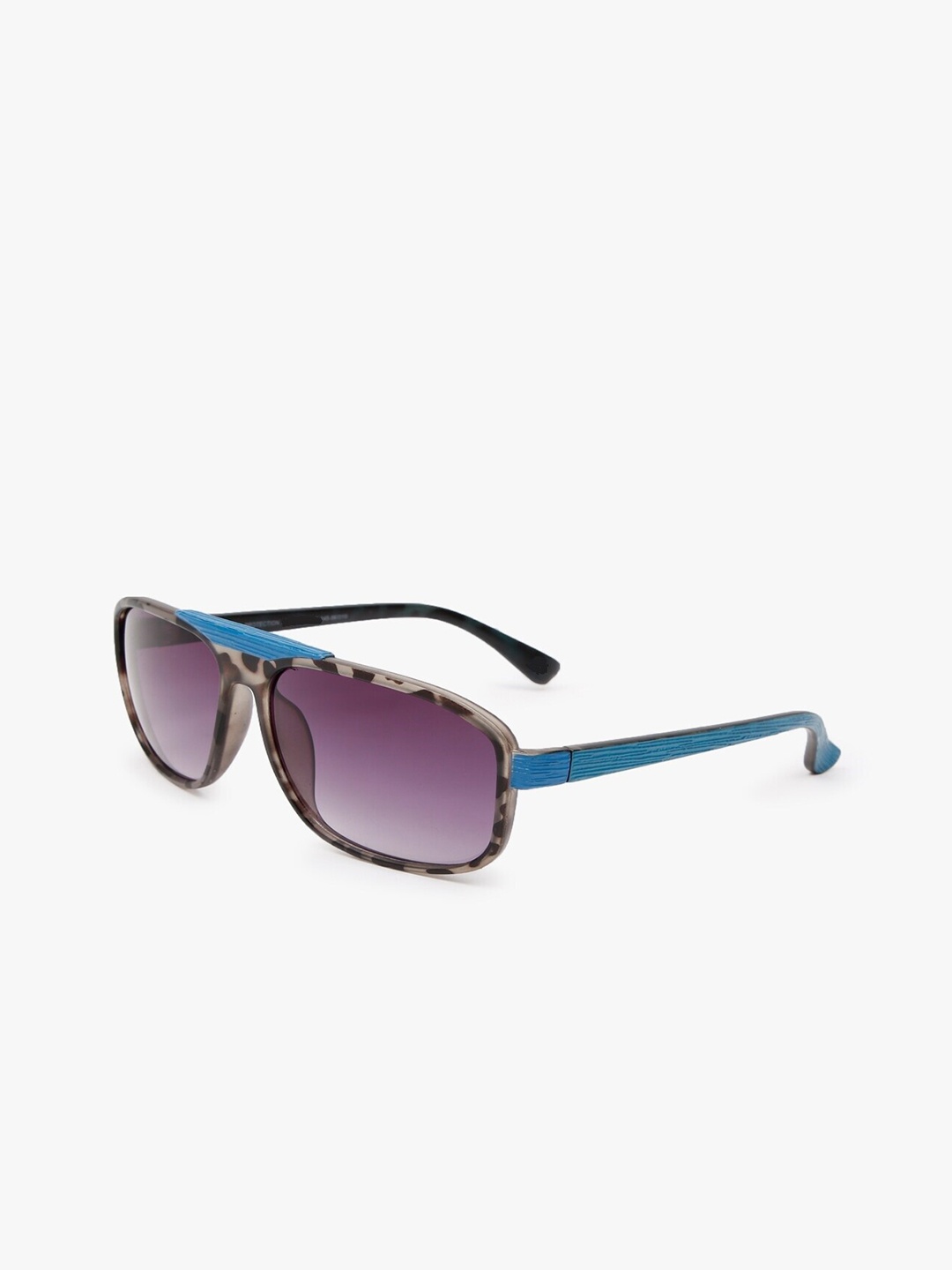 

SUNNIES Unisex Rectangle Sunglasses with UV Protected Lens SNS-JB-625-C3, Purple