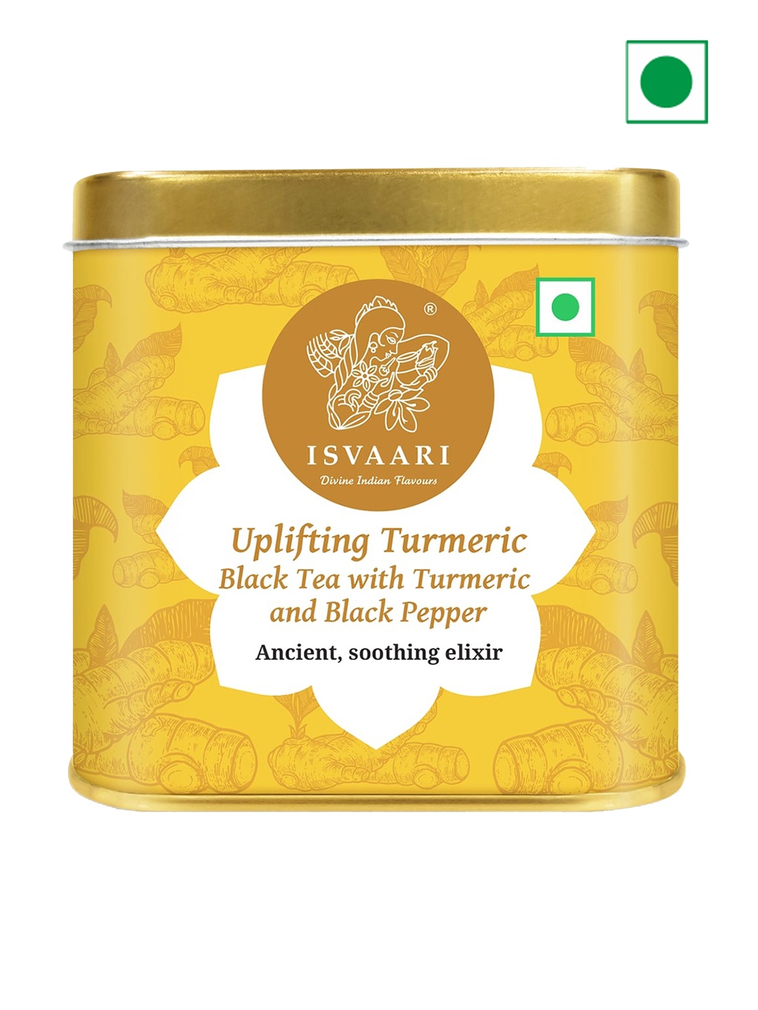 

Isvaari Uplifting Turmeric Tea- 50 g, White