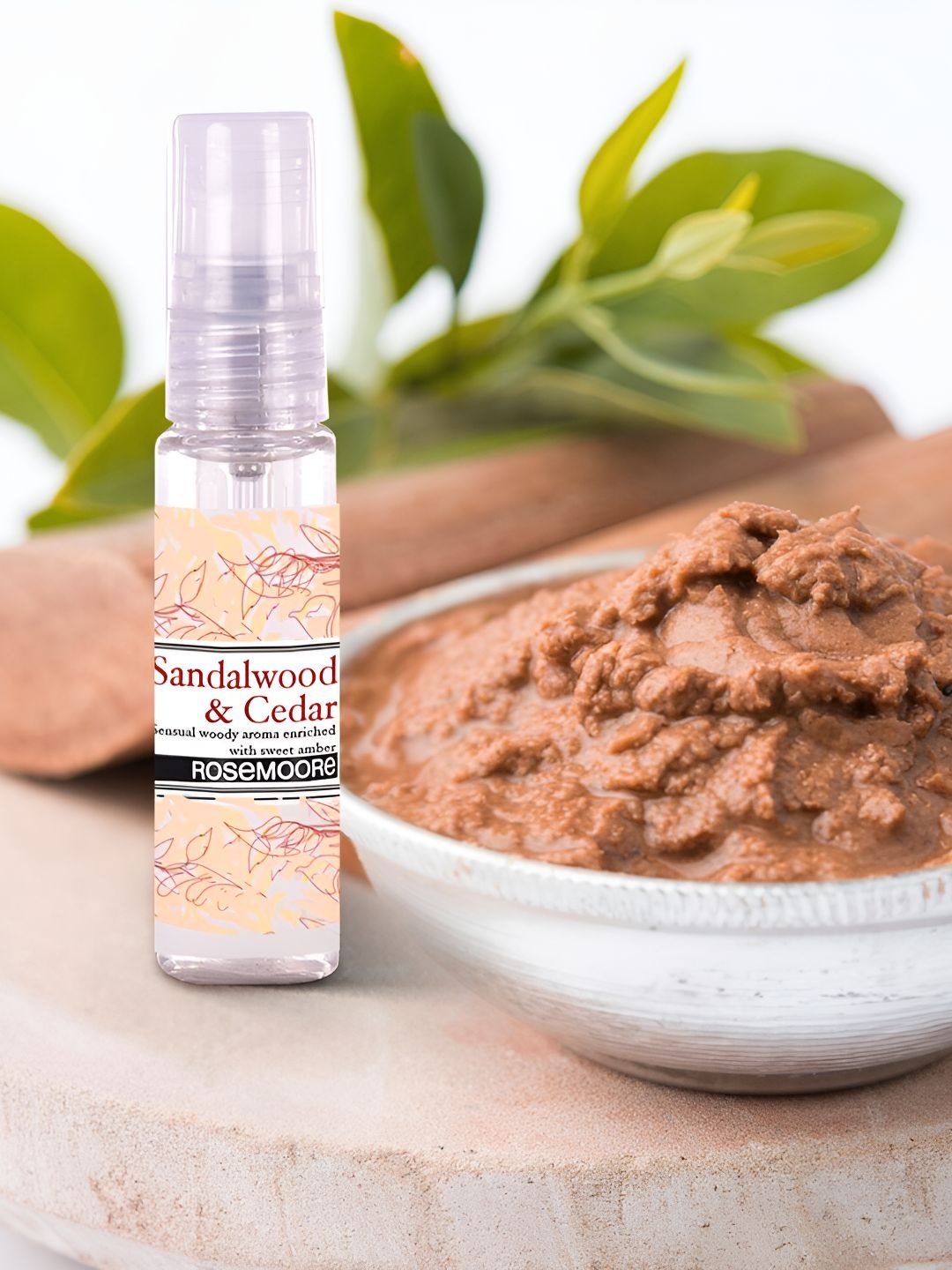 

ROSEMOORe Sandalwood & Cedar Air Freshener 10 ml, Transparent