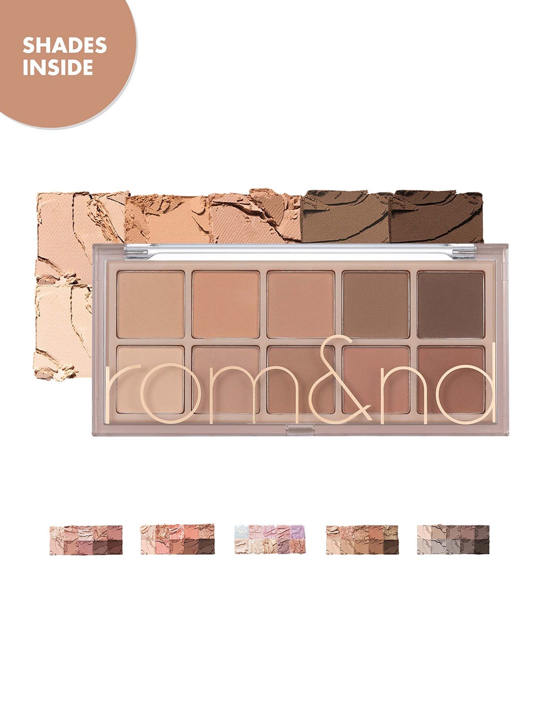 

Rom&nd Better Than Eyeshadow Palette 8g - Shade & Shadow Garden 05, Nude