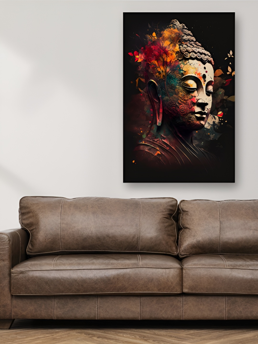 

WALLMAX Black & Beige Religious Canvas Paintings Wall Art