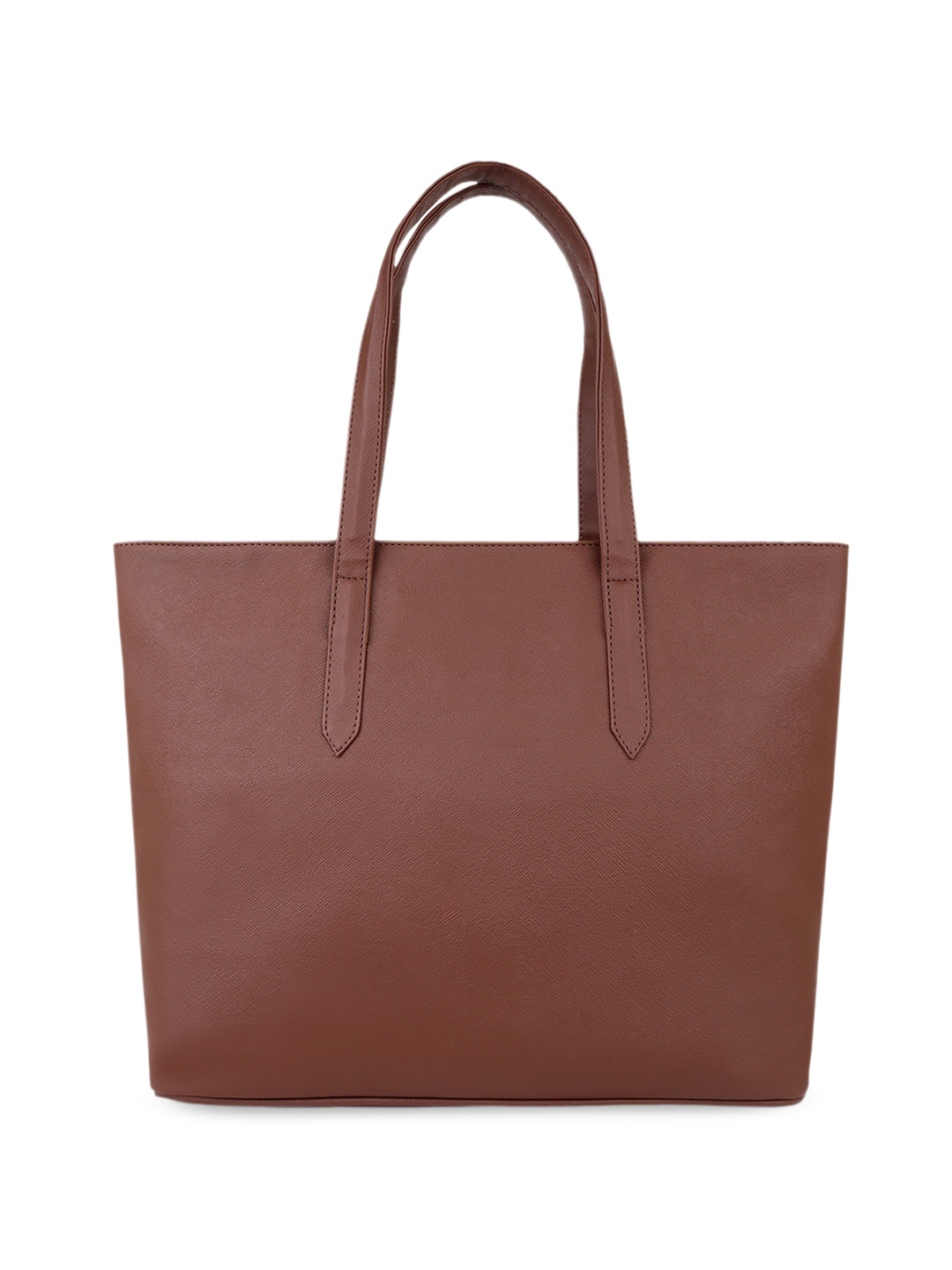 

OsaiZ Structured Tote Bag, Brown