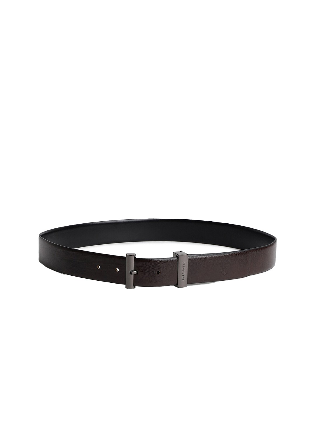 

RARE RABBIT Men Leather Formal Belt, Black