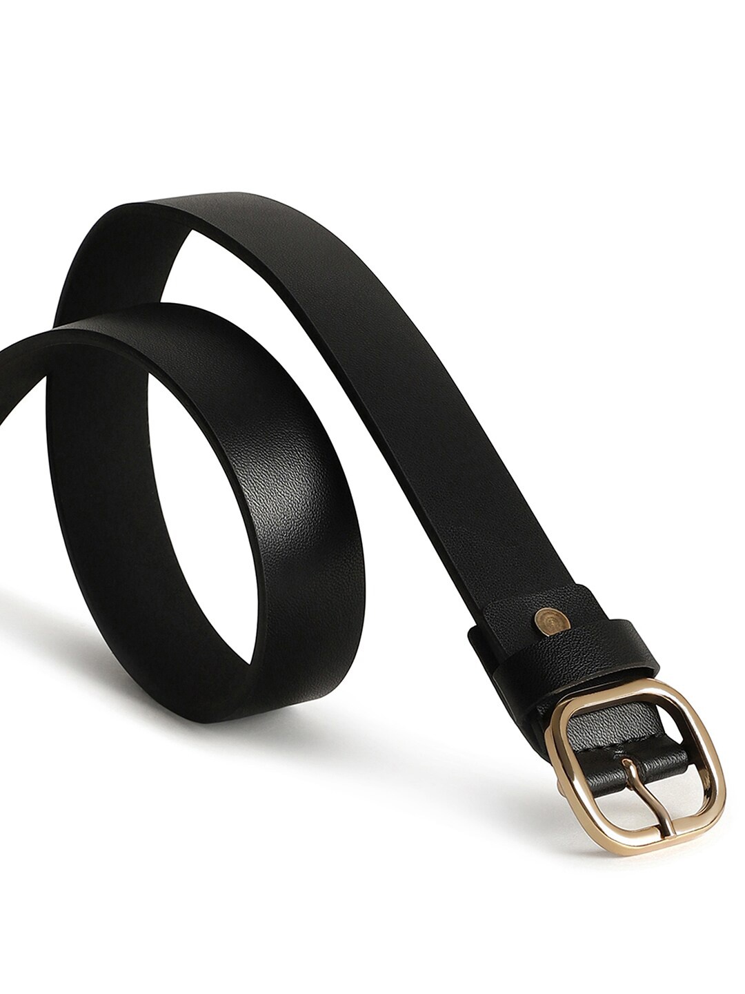 

RARE RABBIT Men Textured Leather Formal Belt, Black