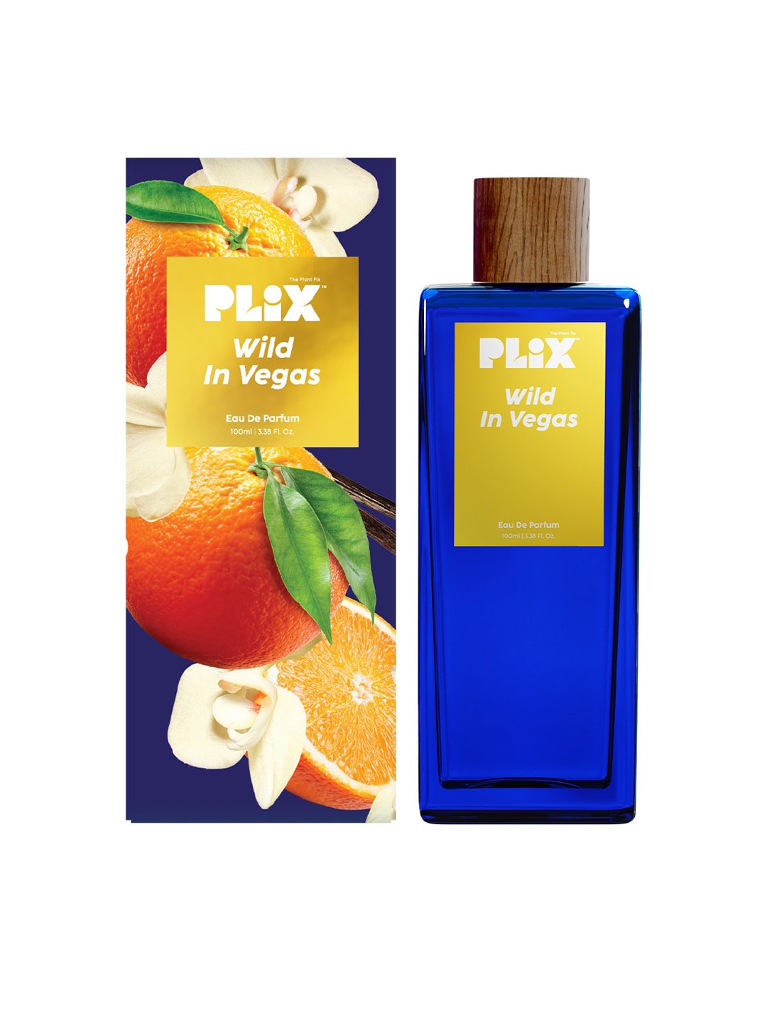 

PLIX THE PLANT FIX Wild In Vegas Long Lasting Eau De Parfum - 100ml, Blue