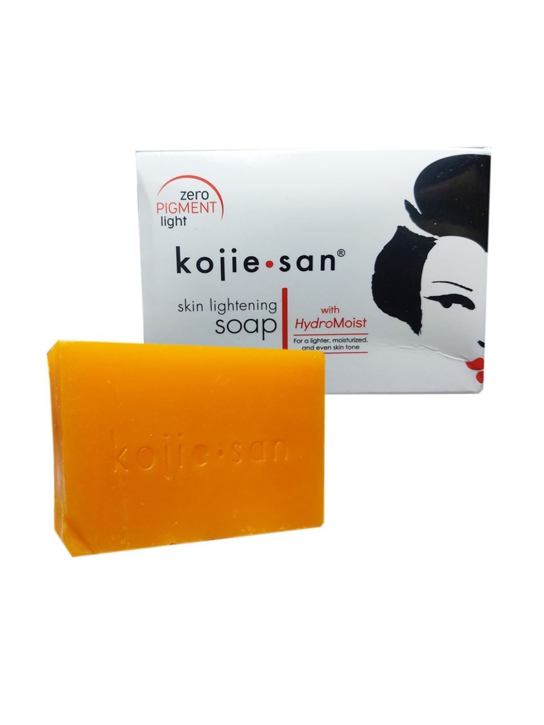 

kojie.san Zero Pigment Light Skin Lightning Soap With HydroMoist - 135g, Orange
