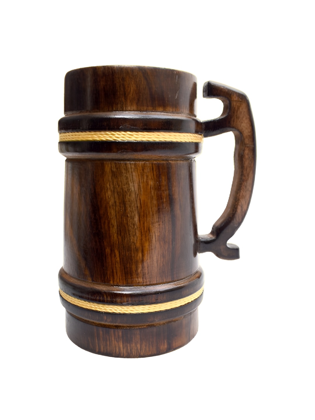 

Classical Youth Brown Wooden Beer Mug 850 ml