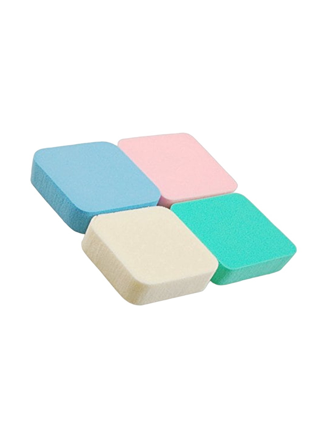 

CHANDERKASH Set Of 4 Dab & Blend Beauty Makeup Sponge, Multi