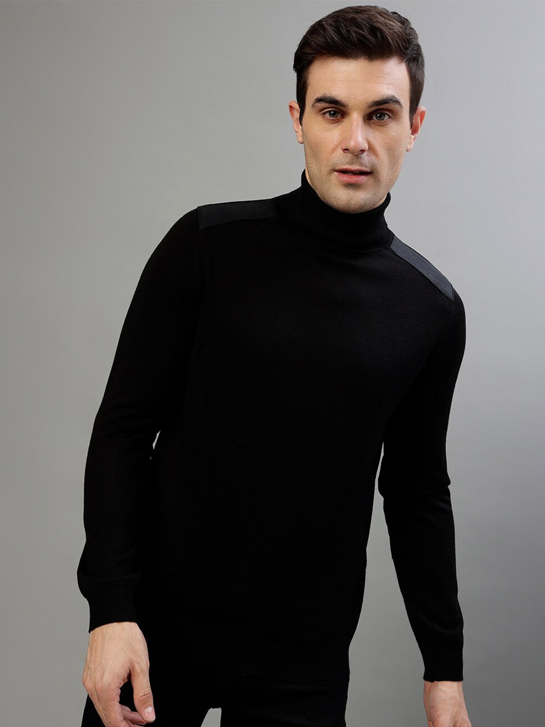 

Antony Morato Turtle Neck Pullover Sweater, Black