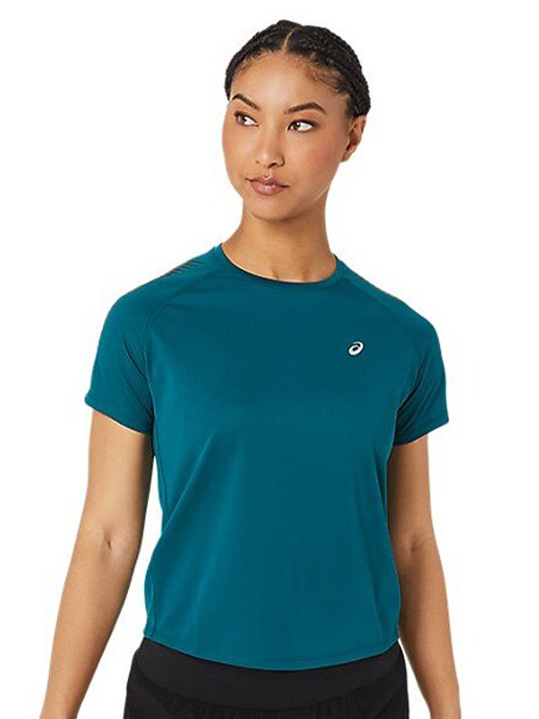 

ASICS Icon SS Raglan Sleeves Round Neck T-Shirt, Green