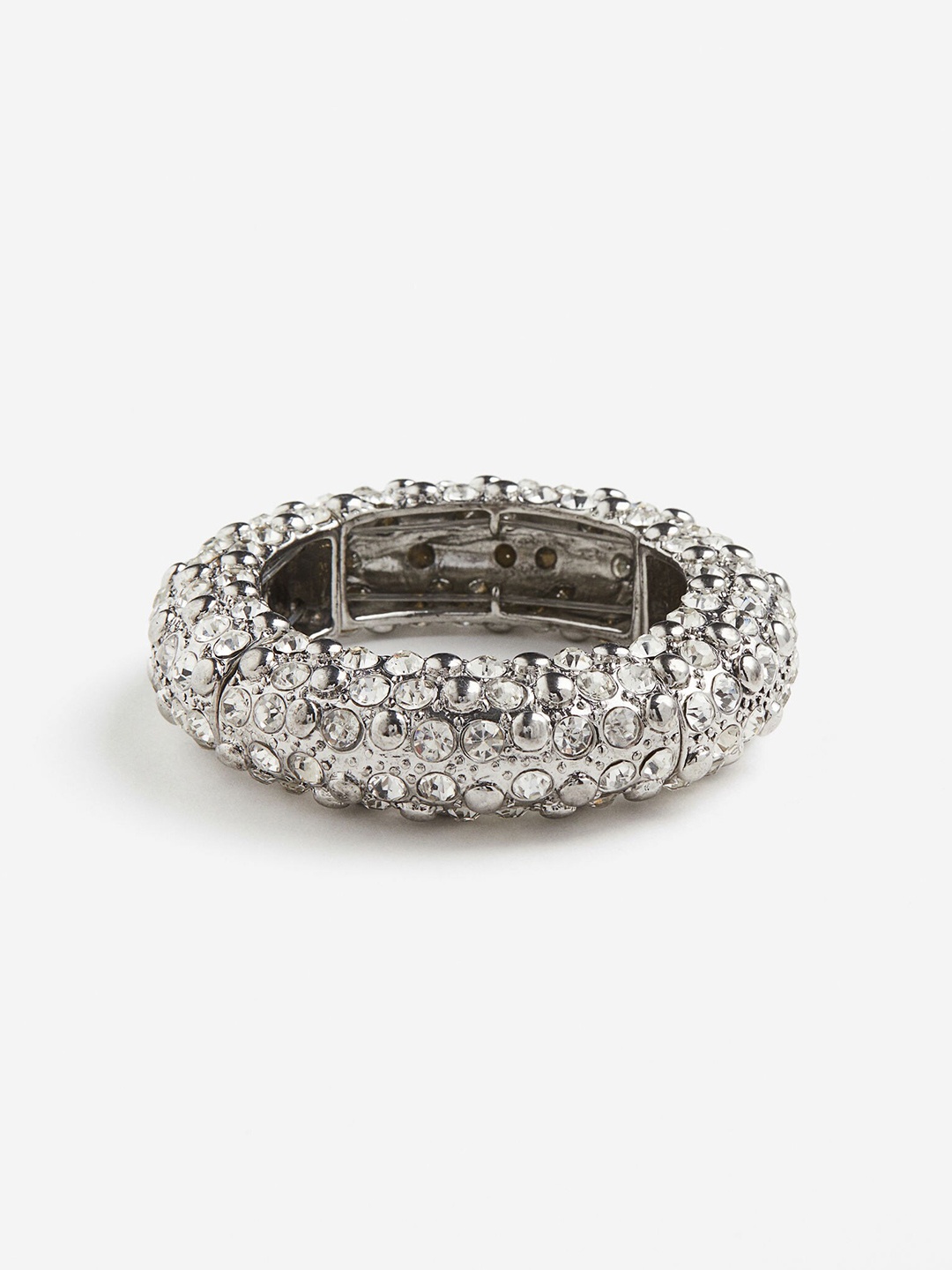 

H&M Rhinestone-Embellished Bracelet, Silver