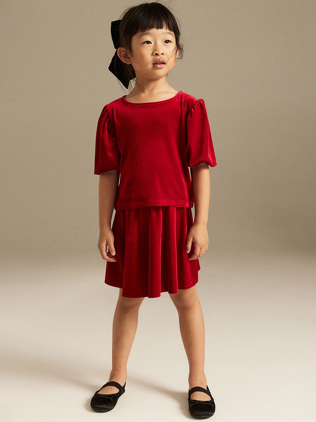 

H&M Girls 2-Piece Set, Red