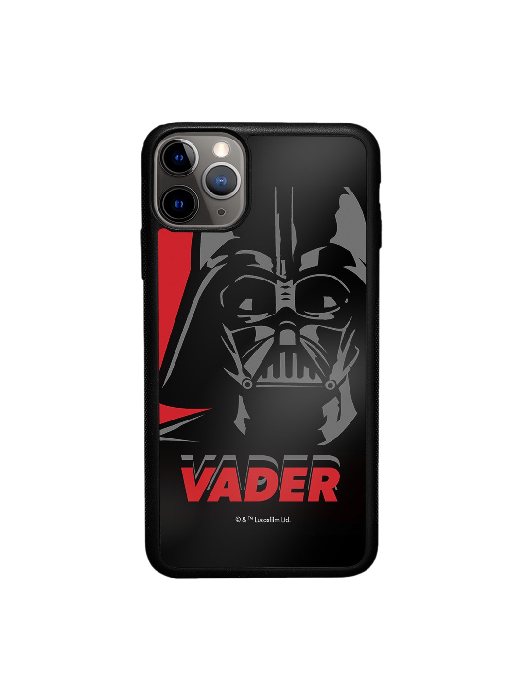 

macmerise Vader iPhone 11 Pro Bumper Case Cover, Red