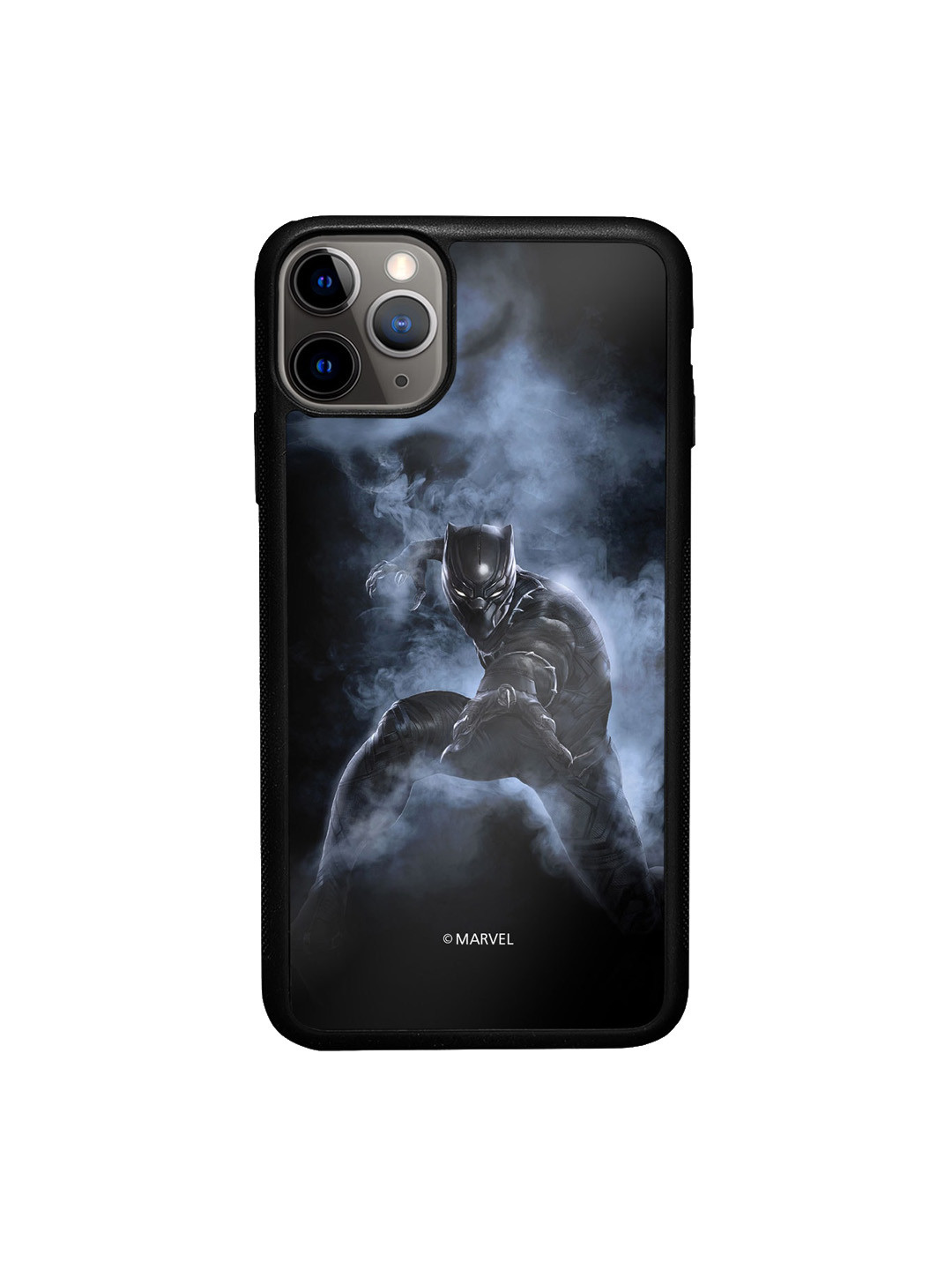 

macmerise Black Panther Printed iPhone 11 Pro Max Bumper Case Cover
