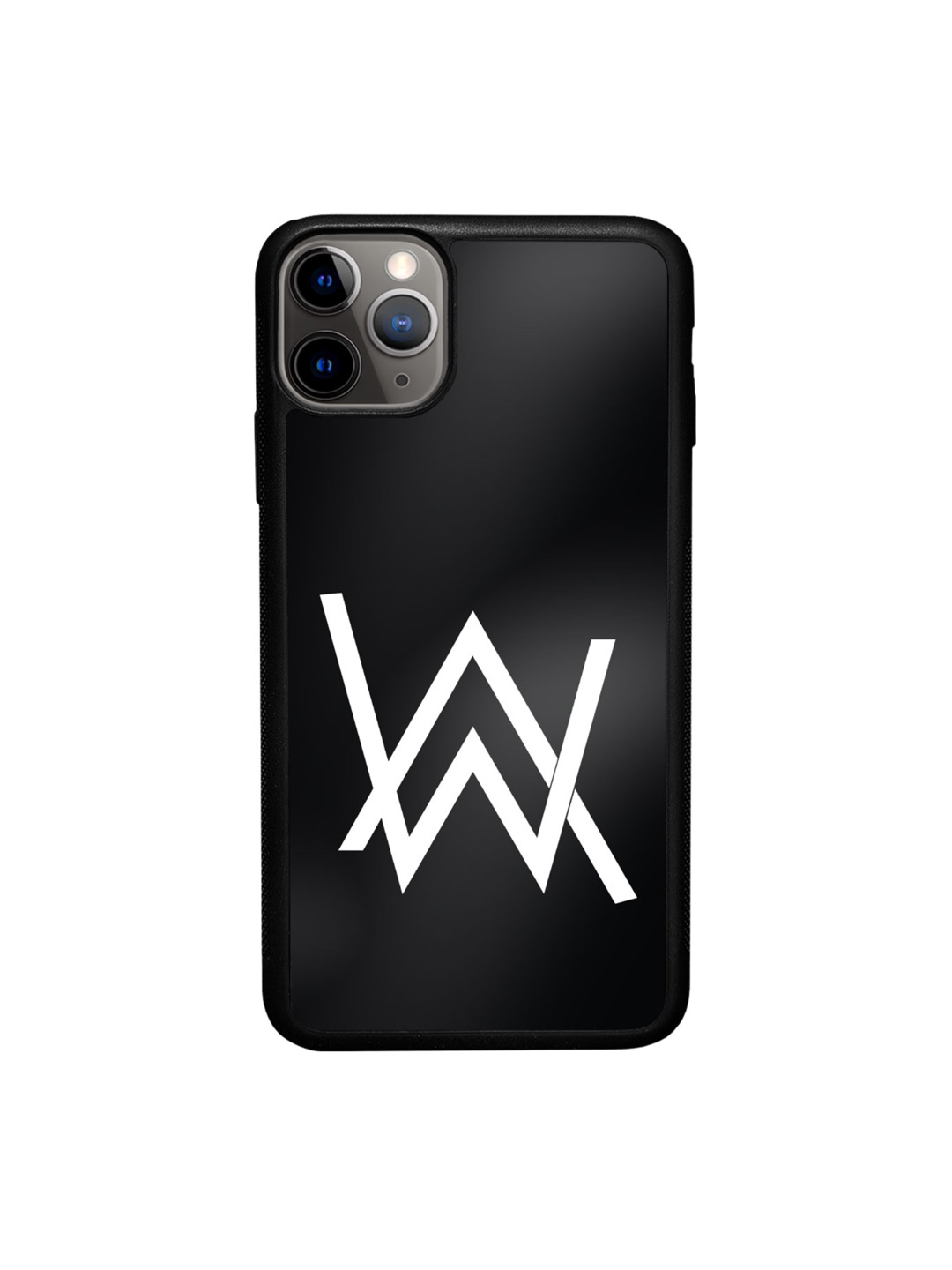 

macmerise Alan Walker Logo iPhone 11 Pro Max Bumper Case, Black