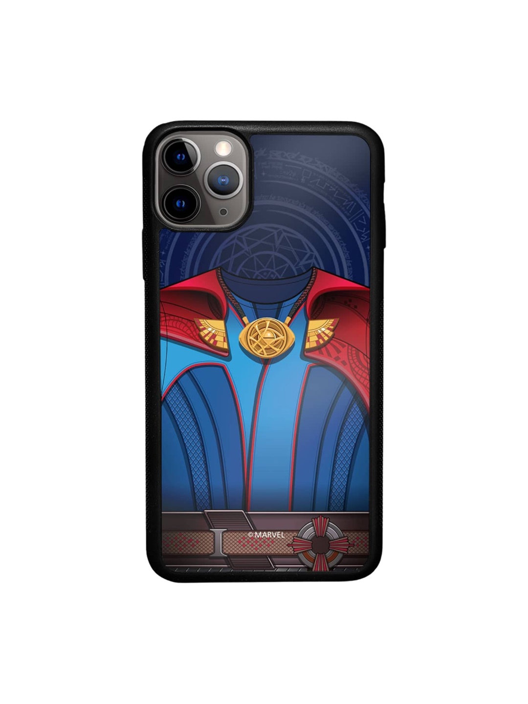 

macmerise Suit up Doctor Strange iPhone 11 Pro Bumper Case Cover, Blue