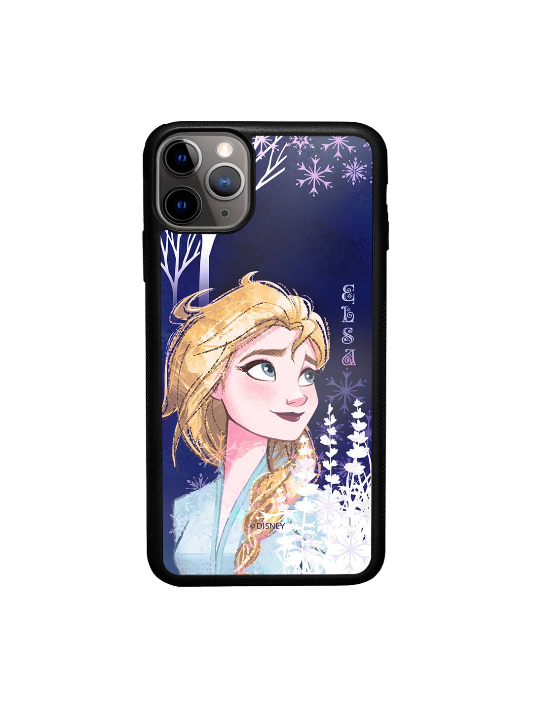 

macmerise Elsa Printed iPhone 11 Pro Bumper Case Cover, Blue