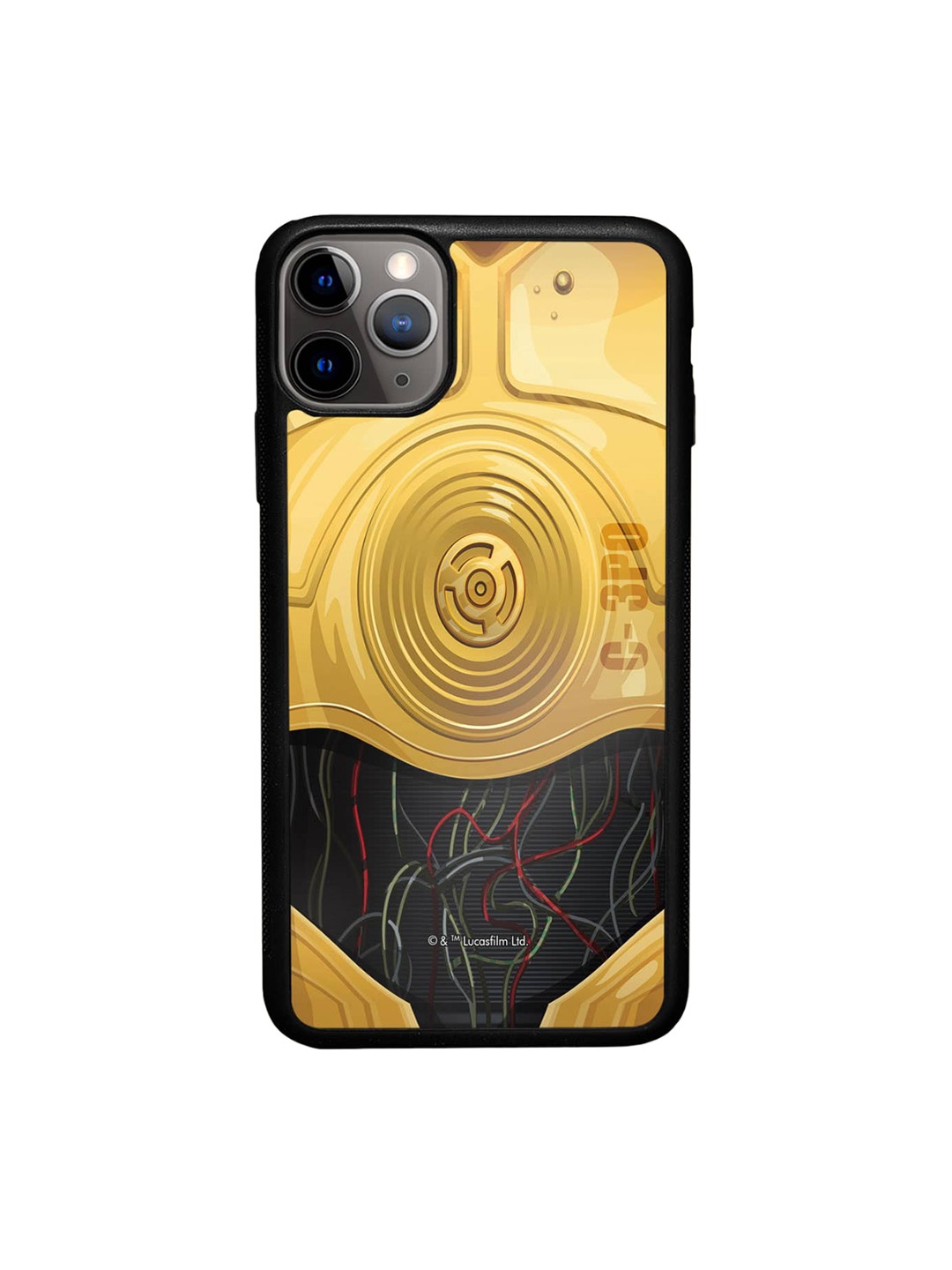 

macmerise 3D iPhone 11 Pro Max Bumper Cover, Yellow