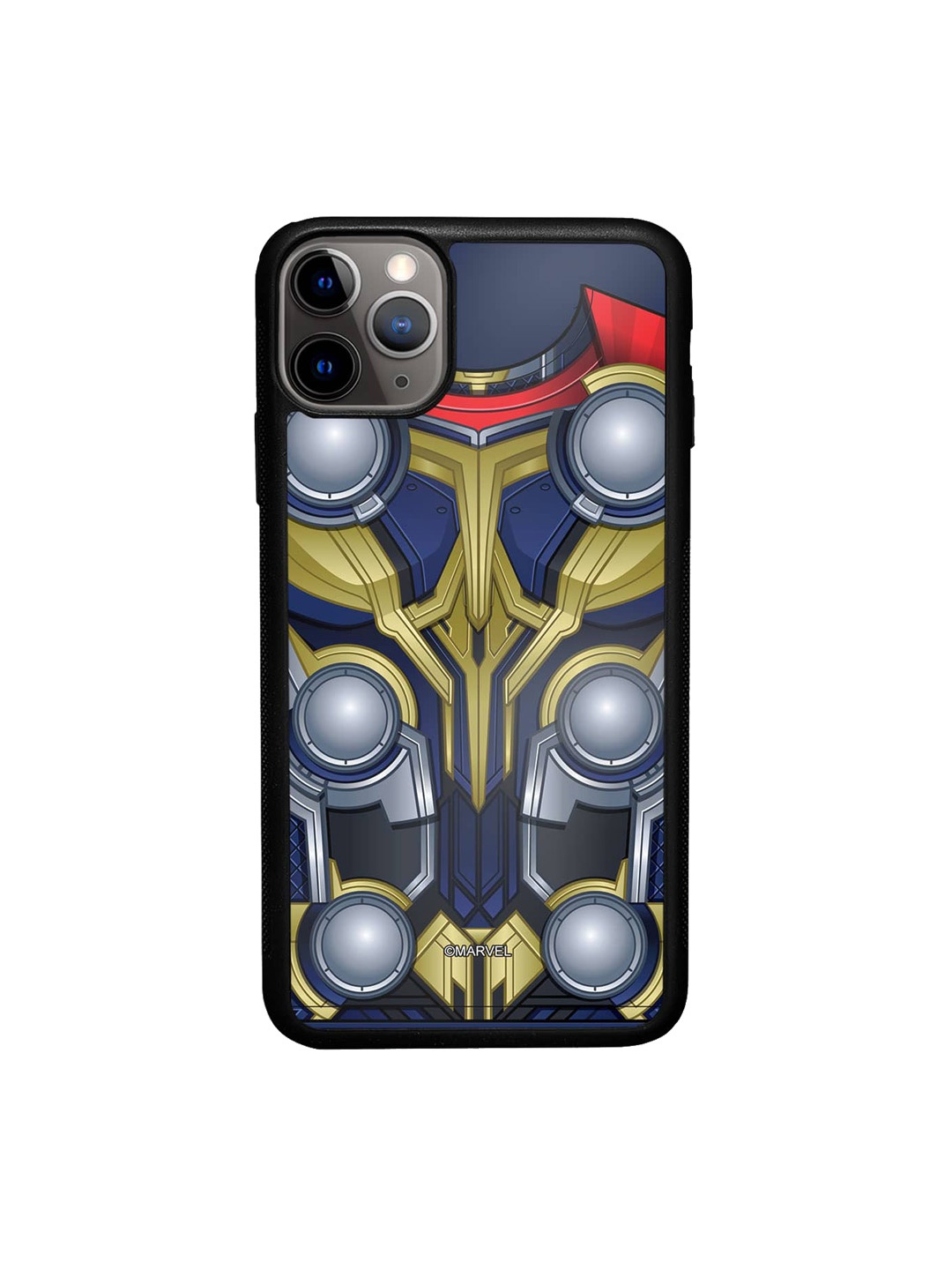 

macmerise Suit up Worthy Thor IPhone 11 Pro Bumper Case, Black