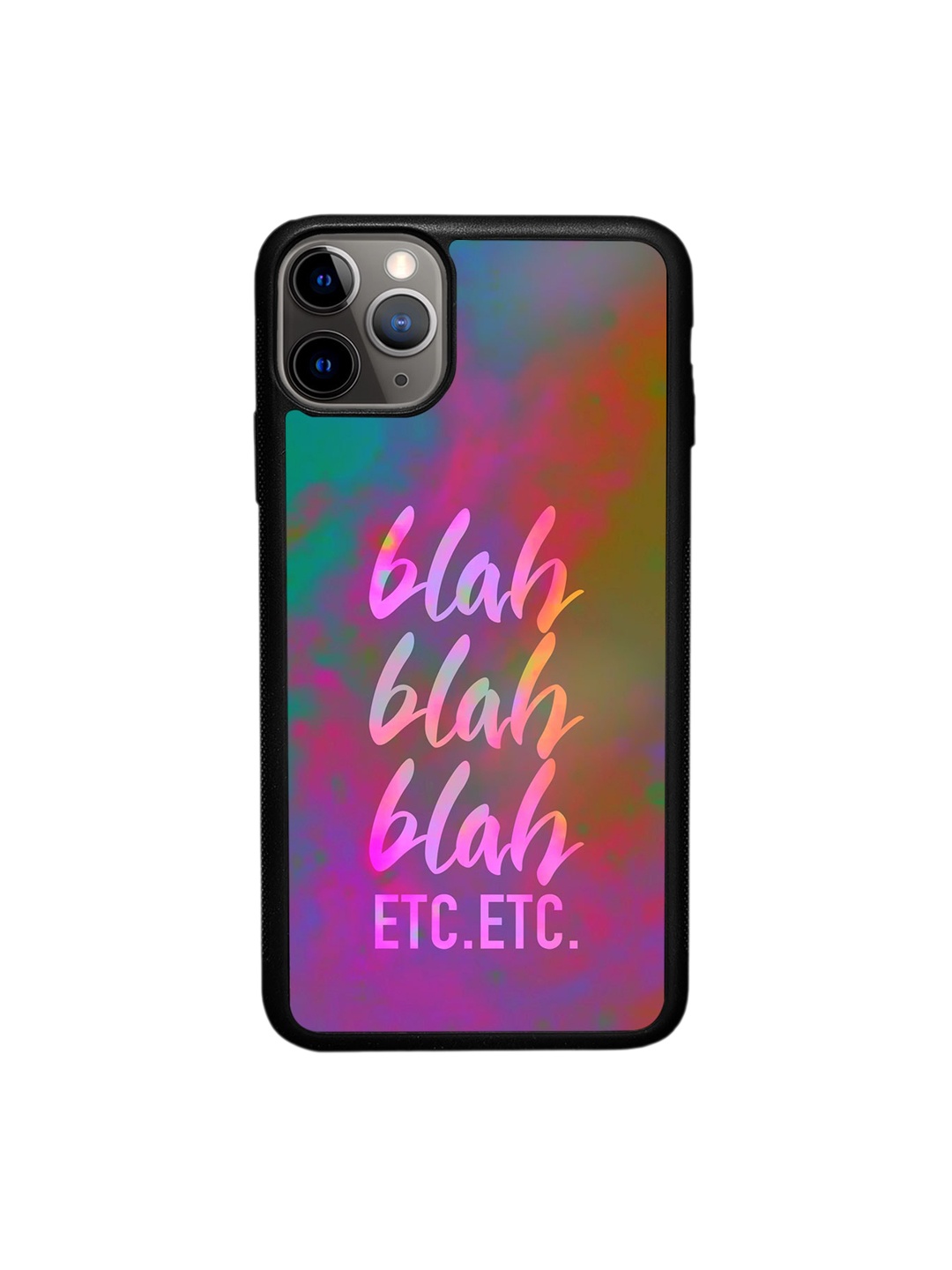 

macmerise Typography Printed iPhone 11 Pro Max Bumper Case Cover, Pink